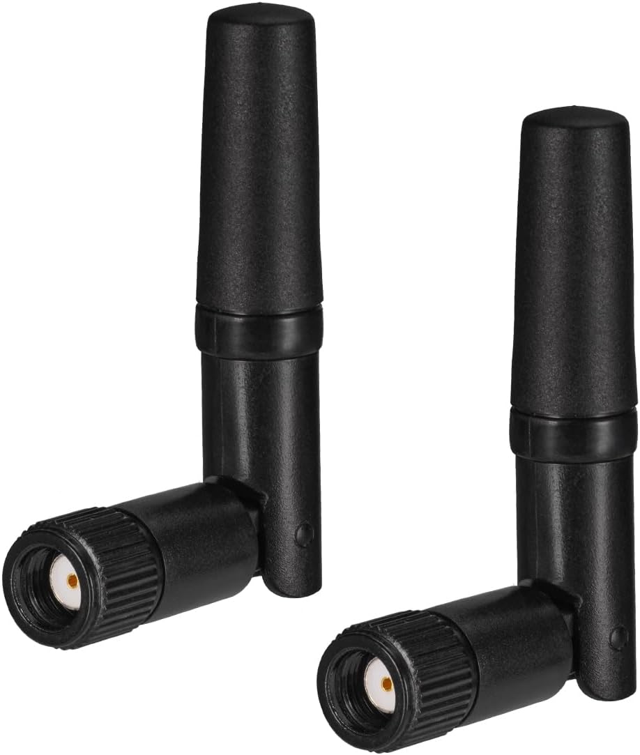 Eightwood M.2 2.4GHz 5GHz 10in M.2 WiFi Card Antenna Small WiFi Antenna + RP-SMA Cable + Computer Slot Bracket for NGFF