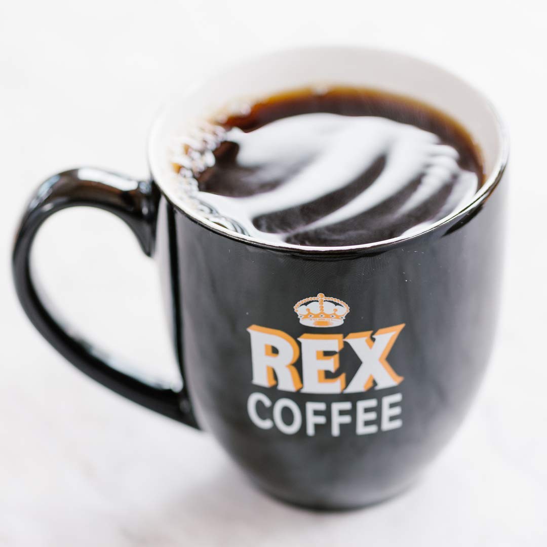 Rex Coffee Organic Fairtrade Freeze-Dried Instant Coffee – Medium Roast Arabica, 3.53 oz Glass Jar – Lab Tested for Mold, Mycotoxins, Heavy Metals, & Acrylamide