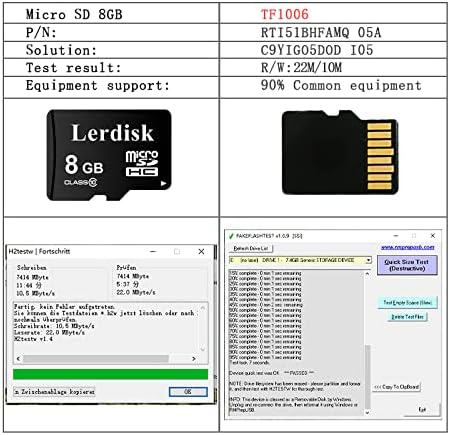 Lerdisk 8GB U1 Pack 10 Licencee(8GB) Factory Wholesale Micro SD Card of in Bulk MicroSD with SD Adapter Produced by