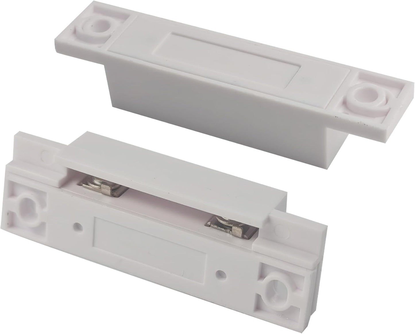 AUXBC 2 Sets HC-31 Wired Door Window Sensor, NC Magnetic Reed Switch Surface Mount Contact for Home Security Alarm
