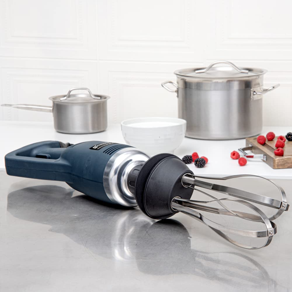 Restaurantware-ATTACHMENT ONLY: Hi Tek 10 Inch Immersion Blender Whisk, 1 Dishwashable Blending Whisk - Blender Sold Separately, Durable, Stainless Steel Whisks Blenders Attachment
