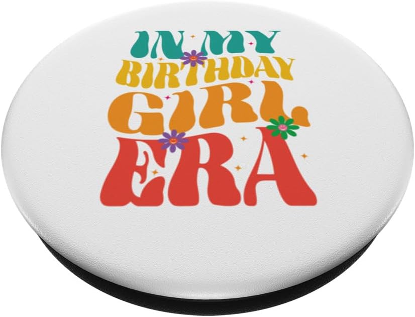 Couscous In My Birthday Girl Era Tie Dye Teen Birthday Party Girls PopSockets Standard PopGrip