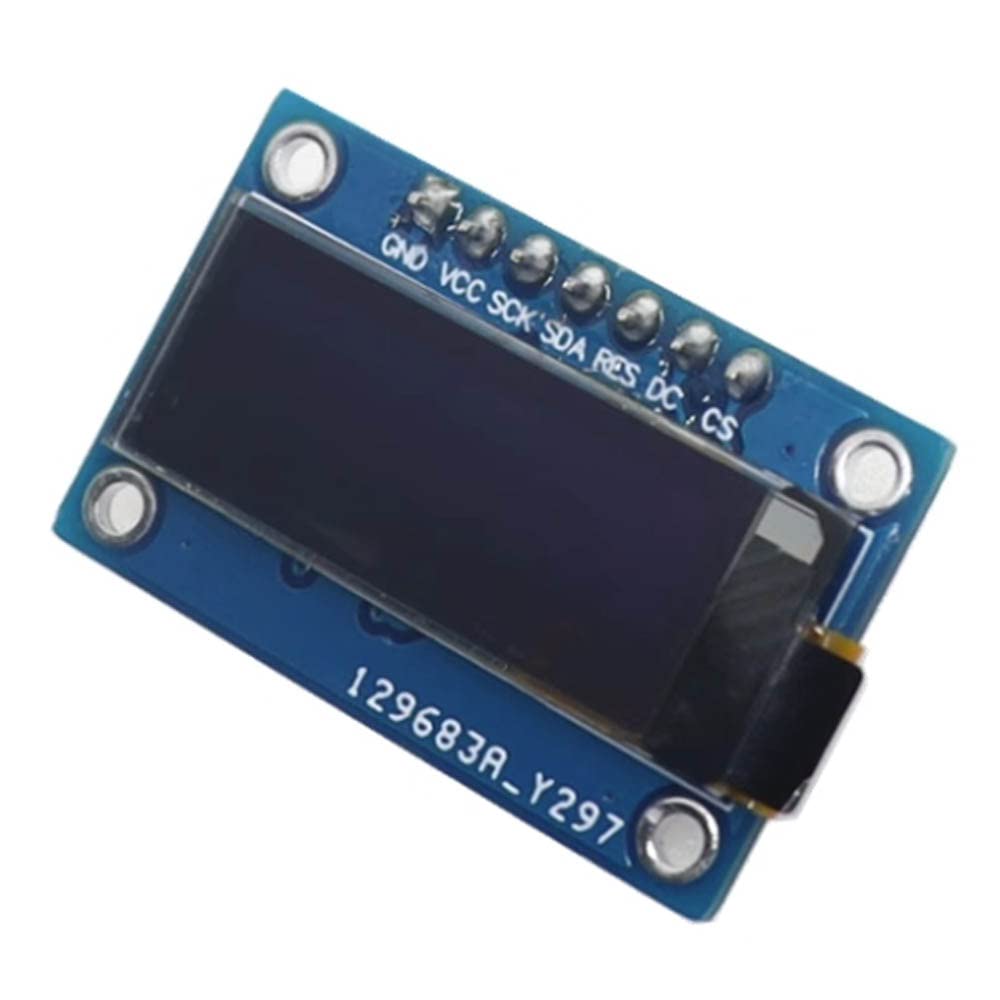 Senzooe 0.91 inch 128x32 7pin OLED display module OLED LCD screen SPI (white)
