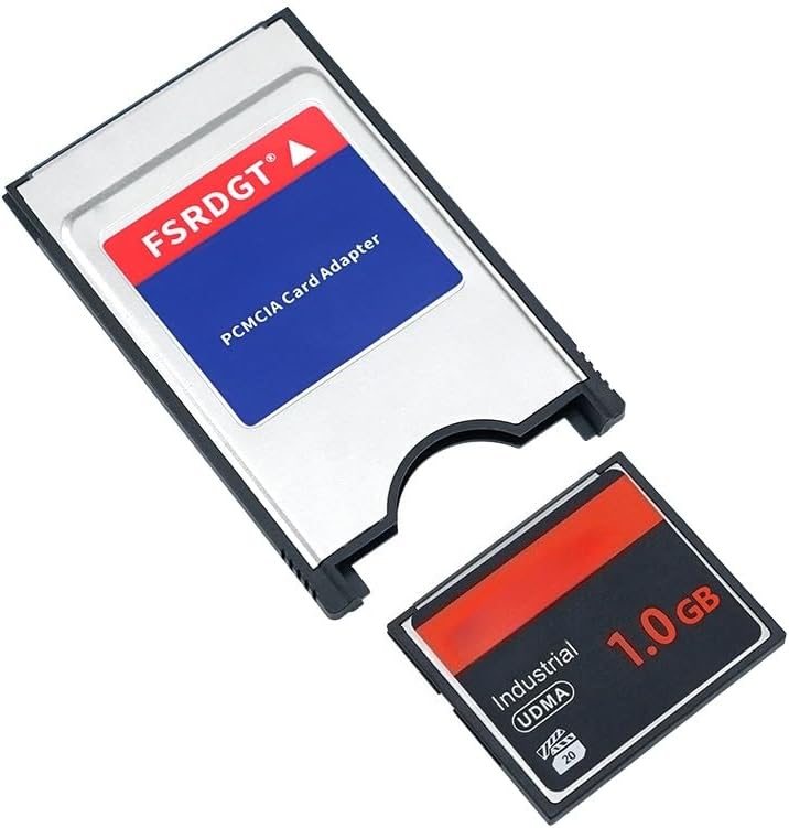 Generic 1GB ANGXILETMS CF Memory Card with PC Card Adapter, UDMA High-Speed Camera CF Card