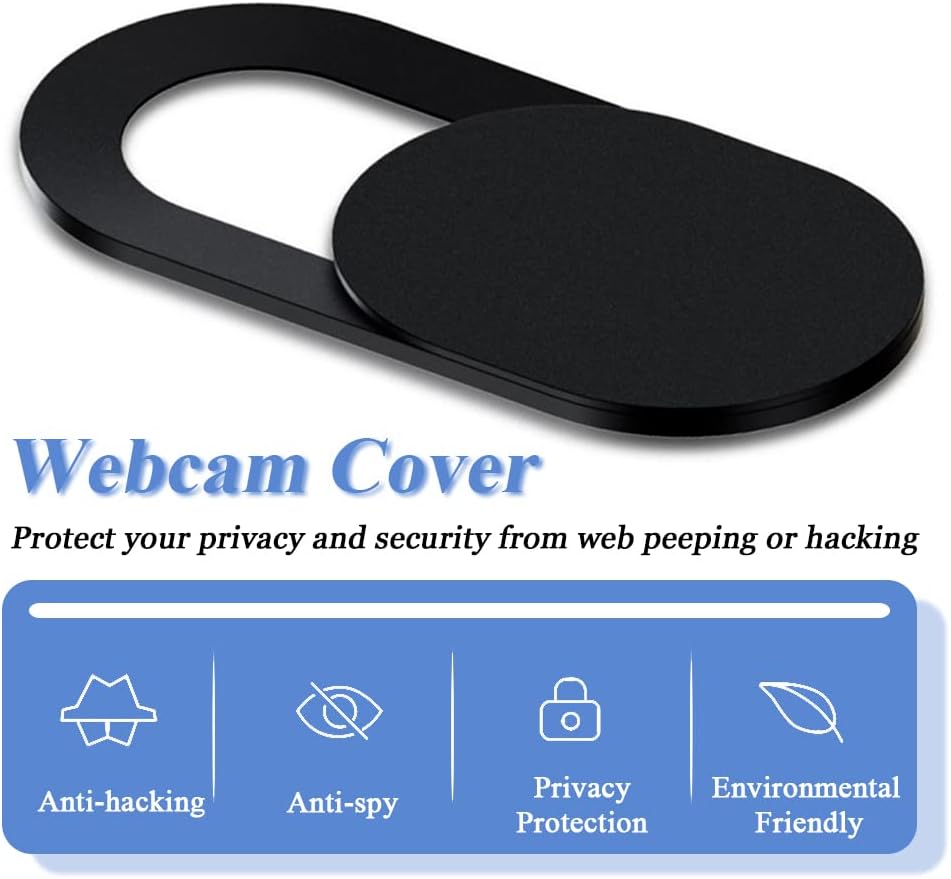 50 0.027-Inch Mesee Pieces Webcam Cover Slider, Ultra Thin Web Camera Protective Privacy Covering Slide Stickers