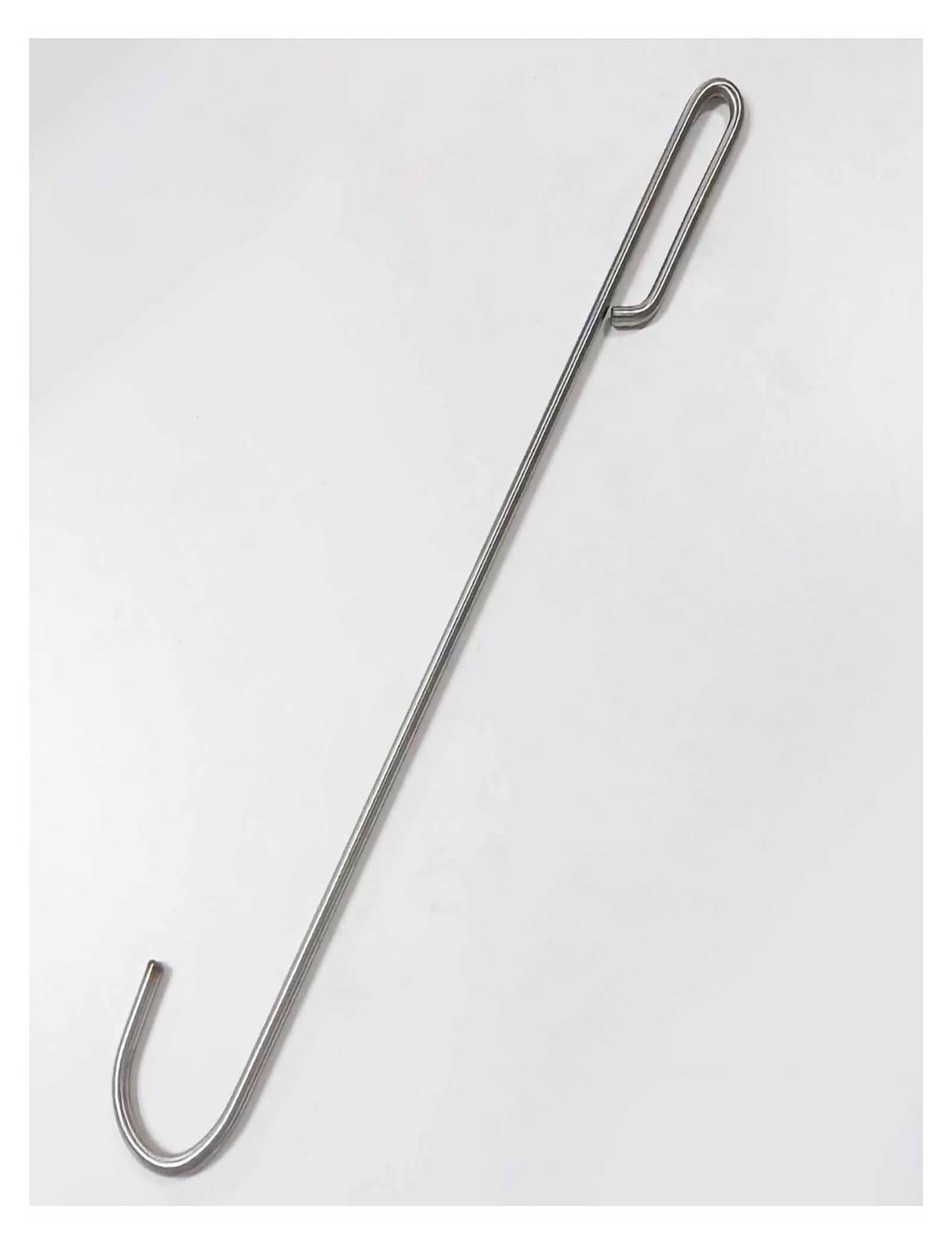 Stainless Steel Rolling Shutter Door Pull Hook - Round Head Manhole Cover Hook for 6/8/10mm Applications, Durable 30cm Length
