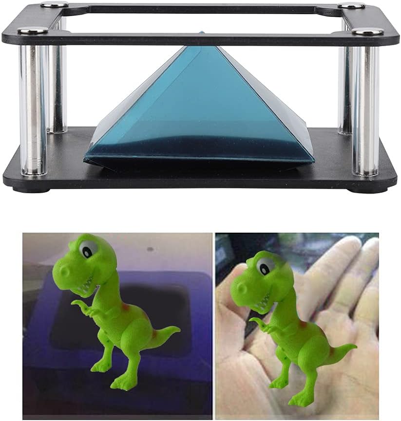 Cyrank 3D 3.5 6inch 360 Images(01) Phone Projector, Hologram Projector Projector Projector Mobile Smartphone Hologram