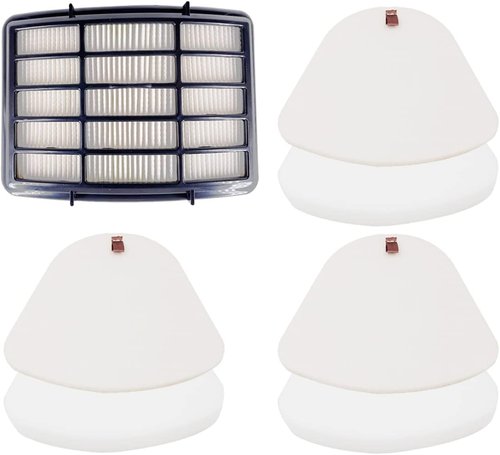 Dttery Replacement HEPA Filters & Foam for Shark Navigator Vacuums | Fits CU500, NV350, NV351, NV352, NV355, NV356E, NV360, UV440, UV540