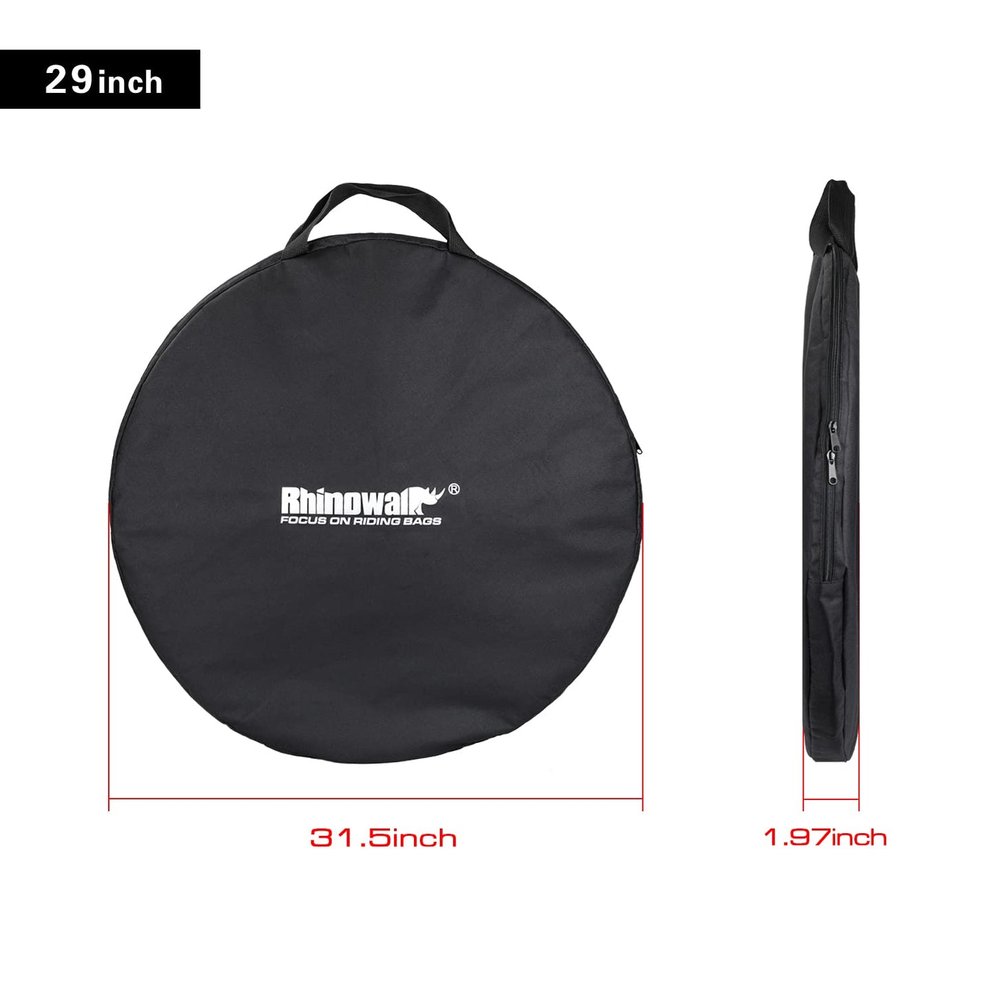 Rhinowalk Bike Wheel Bag Wheelset Carrying Bag 26-29 inch MTB Mountain Bike/700C Road Bike Wheel Travel Case