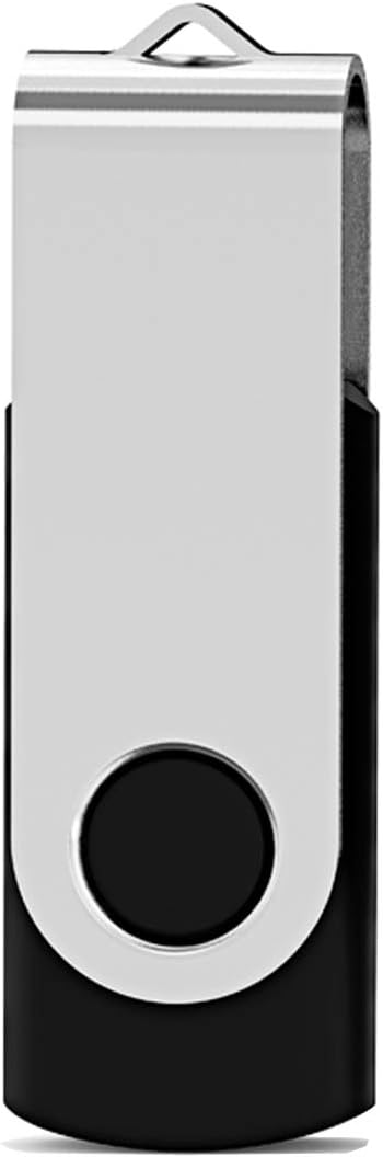 Aiibe 32GB 2.0 USB Flash Drive Memory Stick Thumb Drive USB Black
