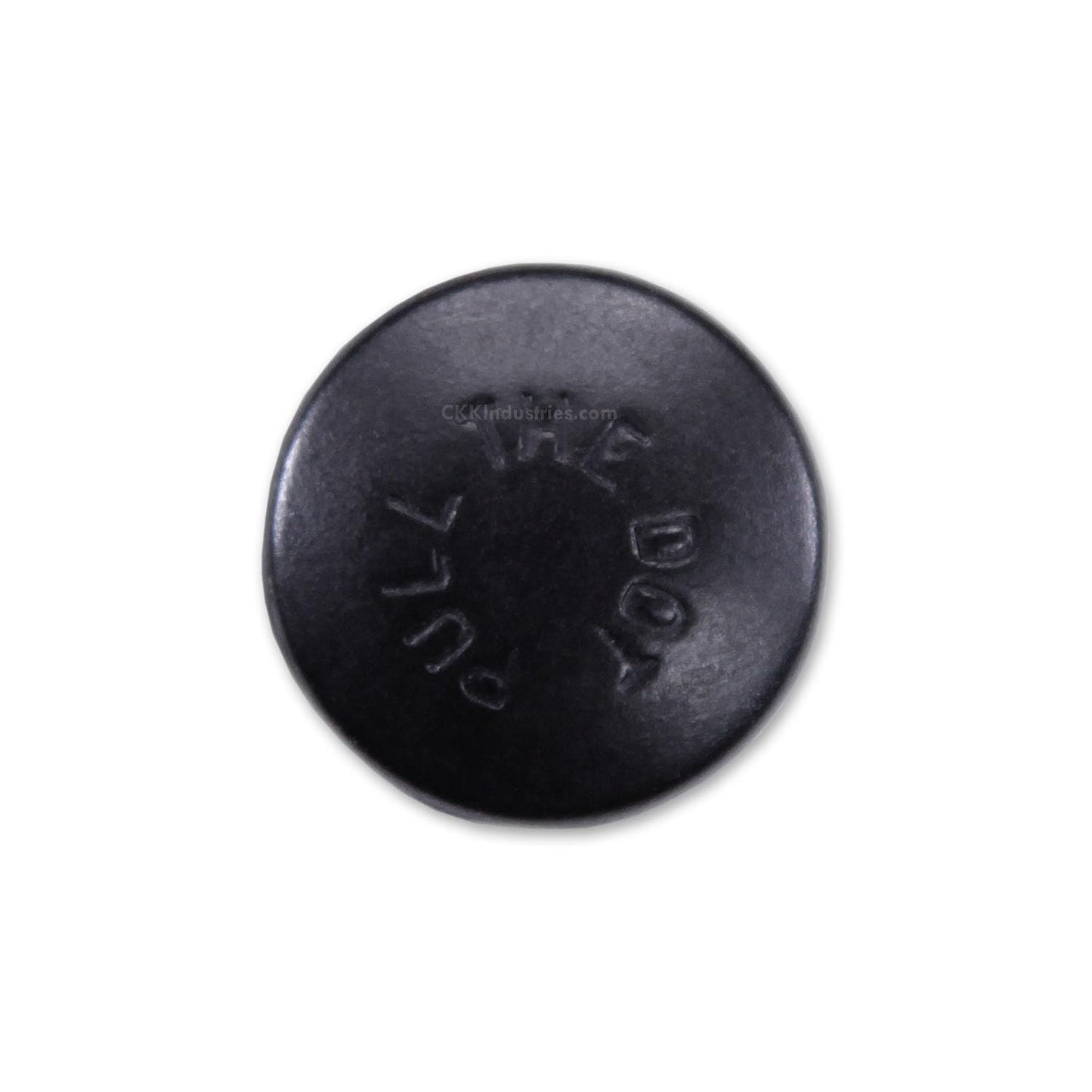 HolsterSmith Metal Snap Sets - (Line 24) - (Pull the Dot) - (Black) - (1 Set) - for Leather, Holsters, Sheaths, Pouches, and Clothing
