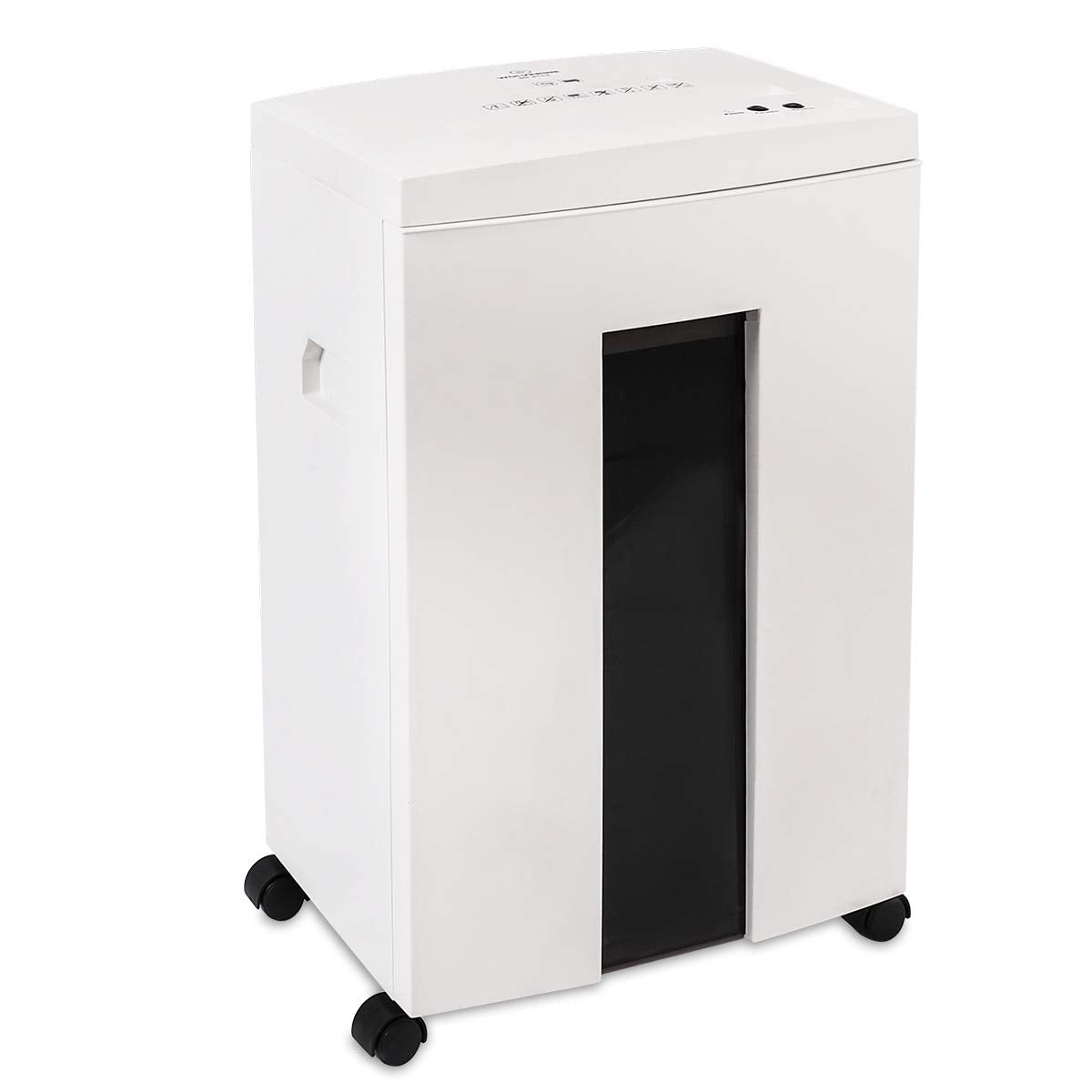 WOLVERINE 18-Sheet Shredders for Home Office Heavy Duty P-4 Security Level Crosscut Paper Shredder Paper/CD/Card Ultra Quiet Paper Shredder for Home with 6 Gallons Pullout Waste Bin SD9113(White ETL)