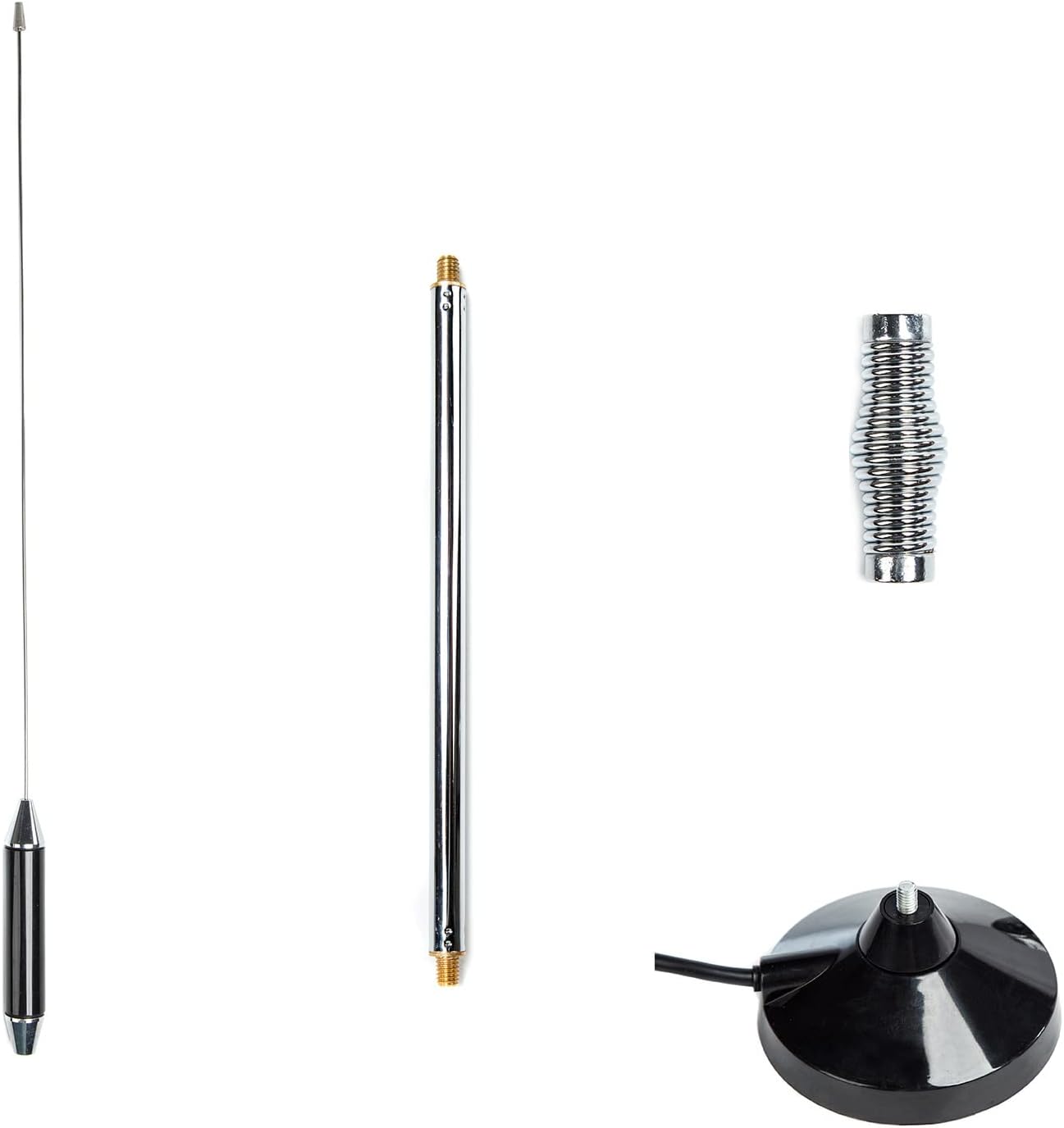 LUITON 28 inch 27 CB Antenna Mhz CB Radio Antenna Full Kit with Heavy Duty Magnet Mount Mobile/Car Radio Antenna