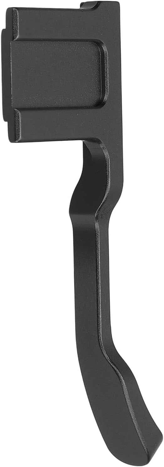 RASTKY GFX-50R Camera Thumb Up Grip Aluminum Alloy Metal Support with Hot Shoe Cover for Mirrorless Camera (Black)