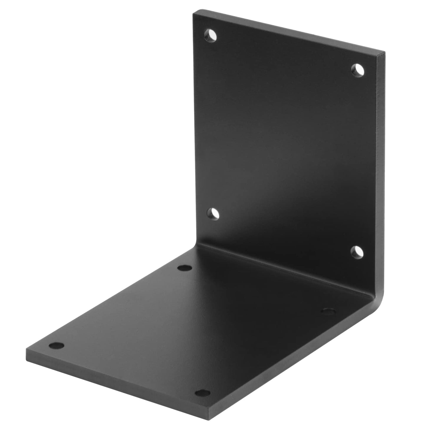 eoere 2 PCS 8"x 8" x 6" Heavy Duty Steel L Angle Bracket, Thickness 7/32", Max Load 660 lbs