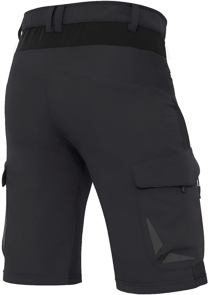 XKTTAC Men's Outdoor Quick Dry Lightweight Stretchy Shorts for Hiking, Tactical, Camping, Travel with 6 Pockets