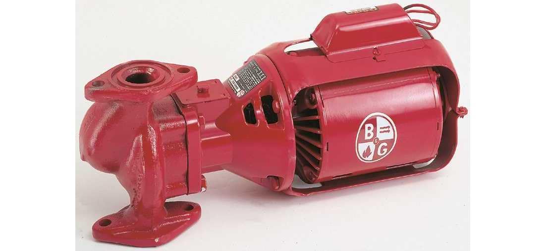 BELL & GOSSETT 106189 Bell & Gossett Series 100Nfi Iron Body Circulator Pump