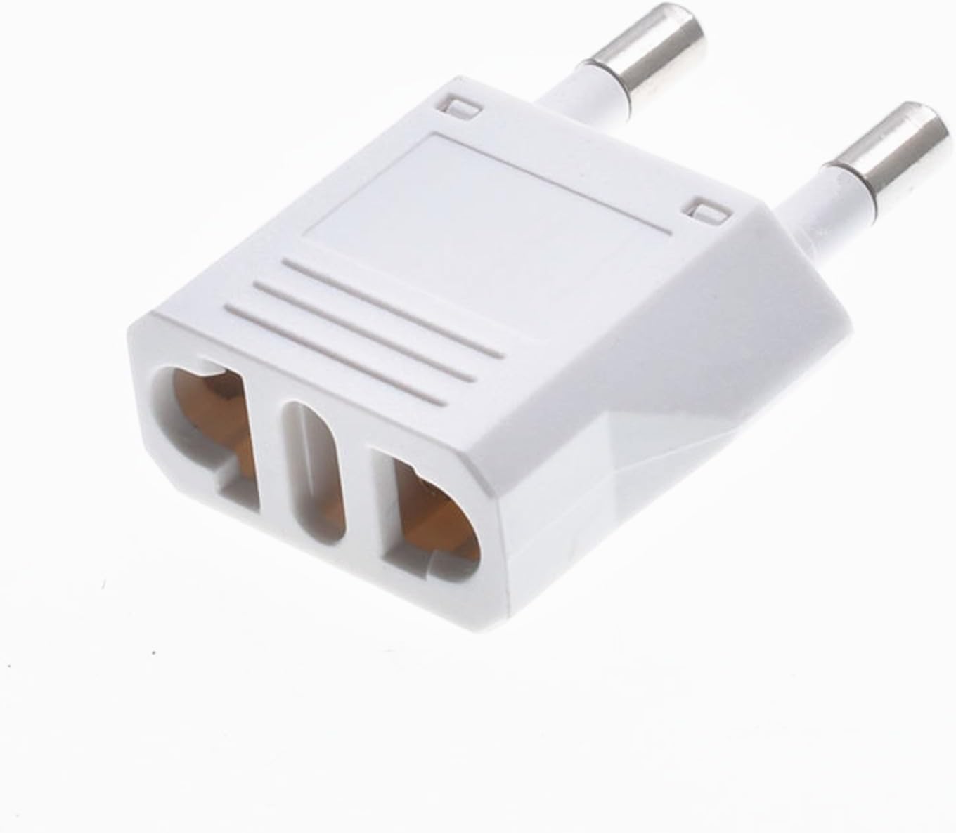 ALINNA 3 Pack 250V GRLRCR Europe Travel Plug Adapter, US to EU Plug Adapters Type C, Power Converter for US America