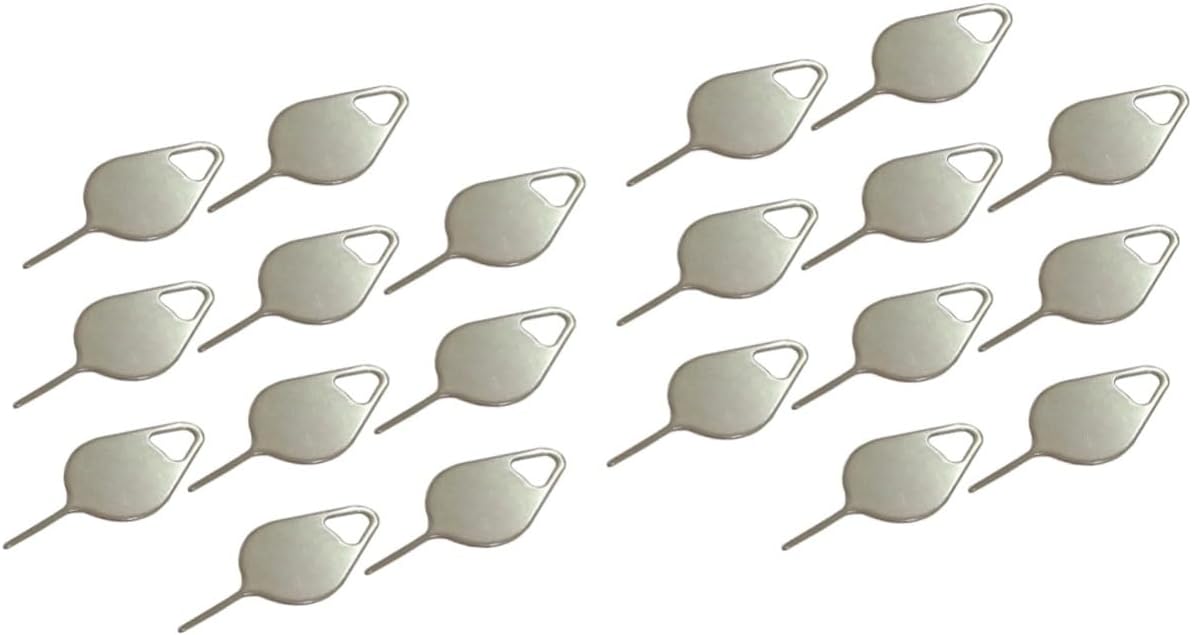 200pcs jojofuny Sim Tray Remover Tool for Cell Phones Sim Ejector Pin Easy to Use Portable