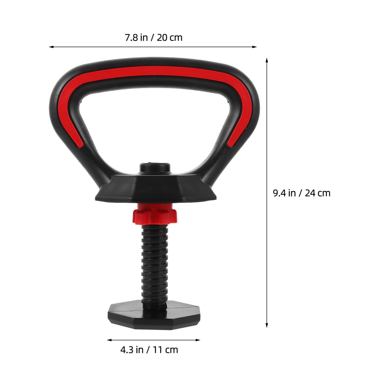 HANABASS Adjustable Kettlebell Handle Ergonomic Grip Replacement Strength Training Equipment Attachment for Home Gym Workouts Versatile Durable Design