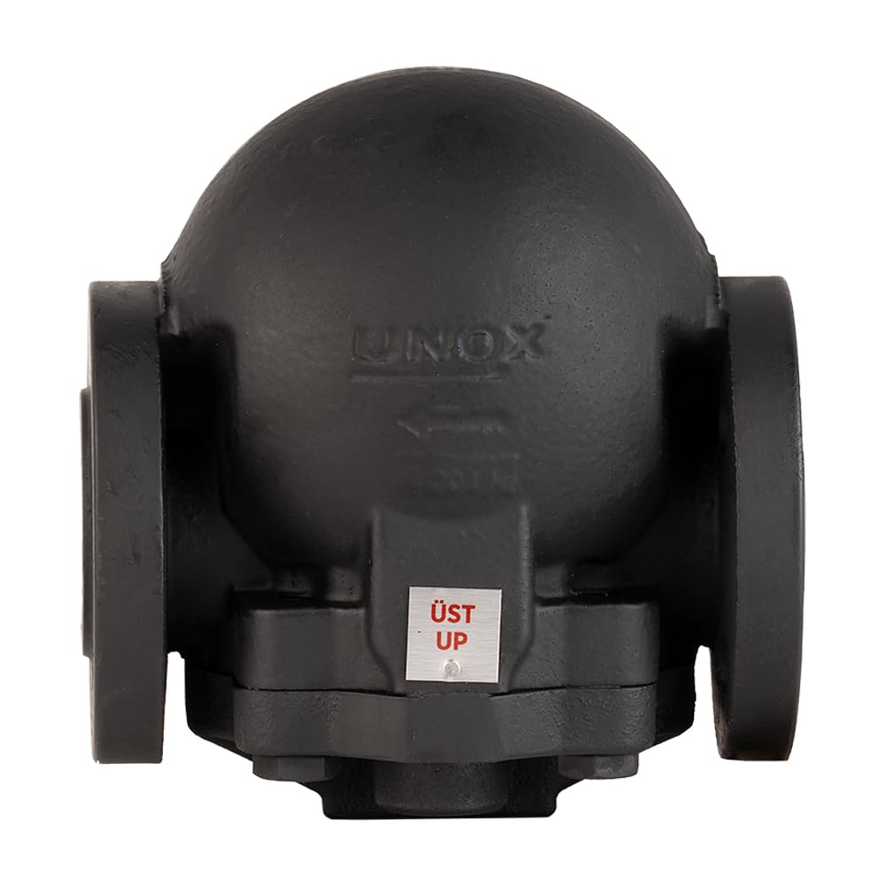 Unox DN25 Ball Float Steam Trap, Thermostatic, ANSI Class150 Flanged