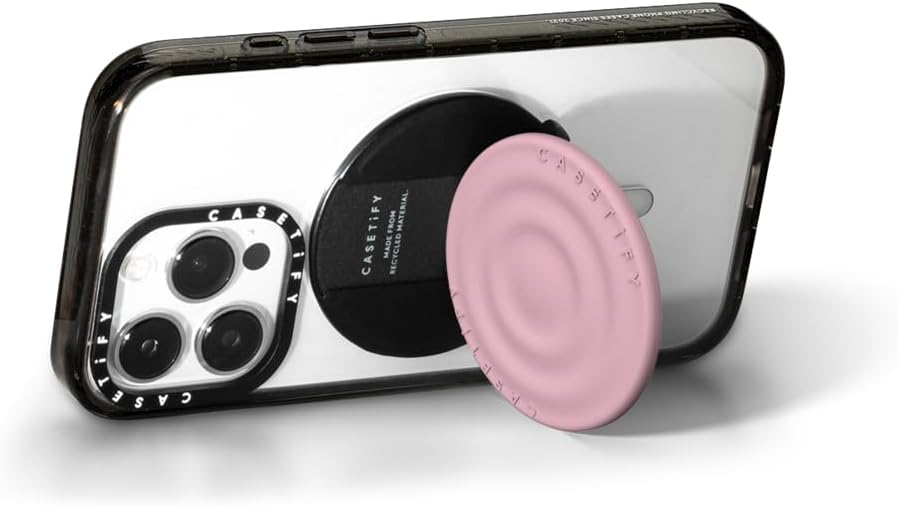 CASETiFY Primrose Pink Magsafe Compatible Grip Stand by