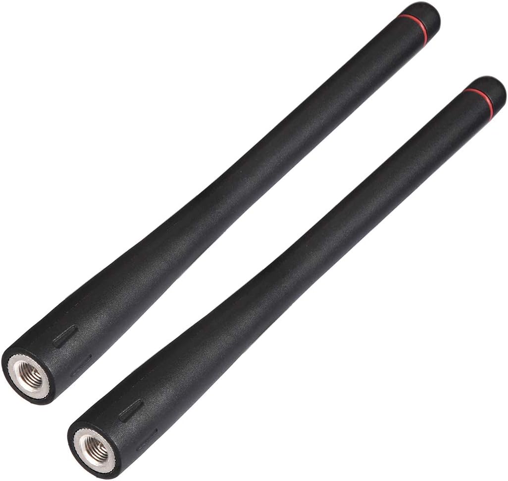 BINGFU 136-174MHz 2-Pack HX210 HX870 HX890 HX300 HX380 HX40 HX280 HX290 HX370 Handheld Marine VHF Radio Antenna Rubber