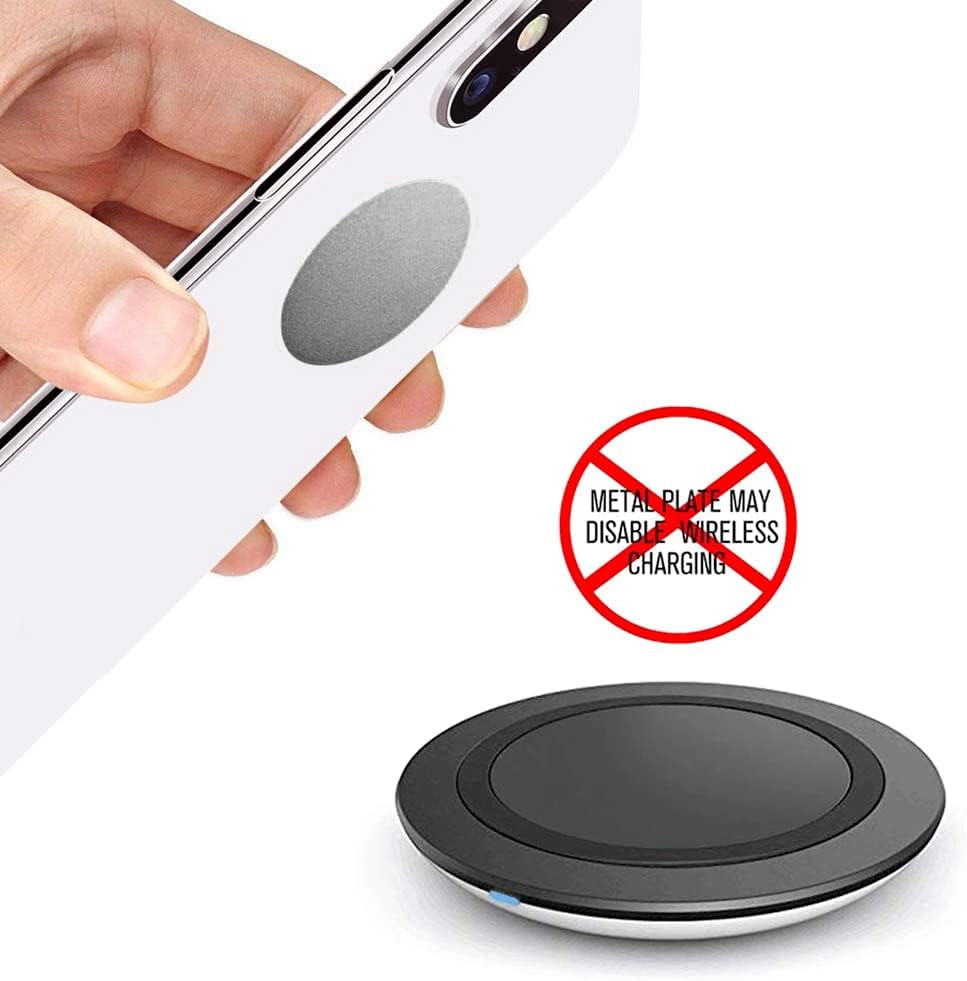 CKANDAY 5 2 3 Pcs Adhesive Thin Metal Plates for Magnetic Mounts, Metal Plates for Phone Case,Metal Plates Disc