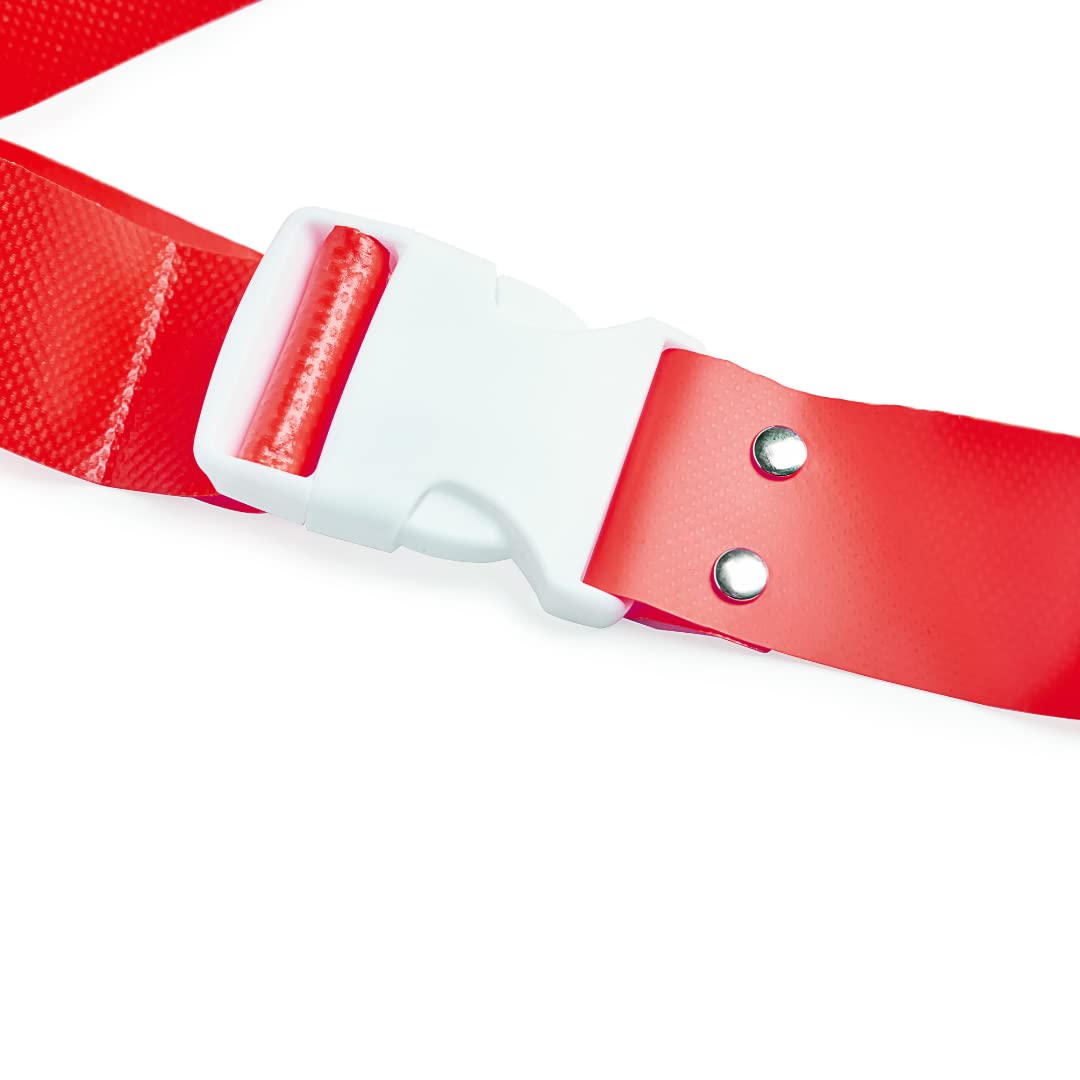 Trained 10 Man Flag Football Belts, 10 Player Adjustable Flag Football Set for Sports Teams, Training & Competition