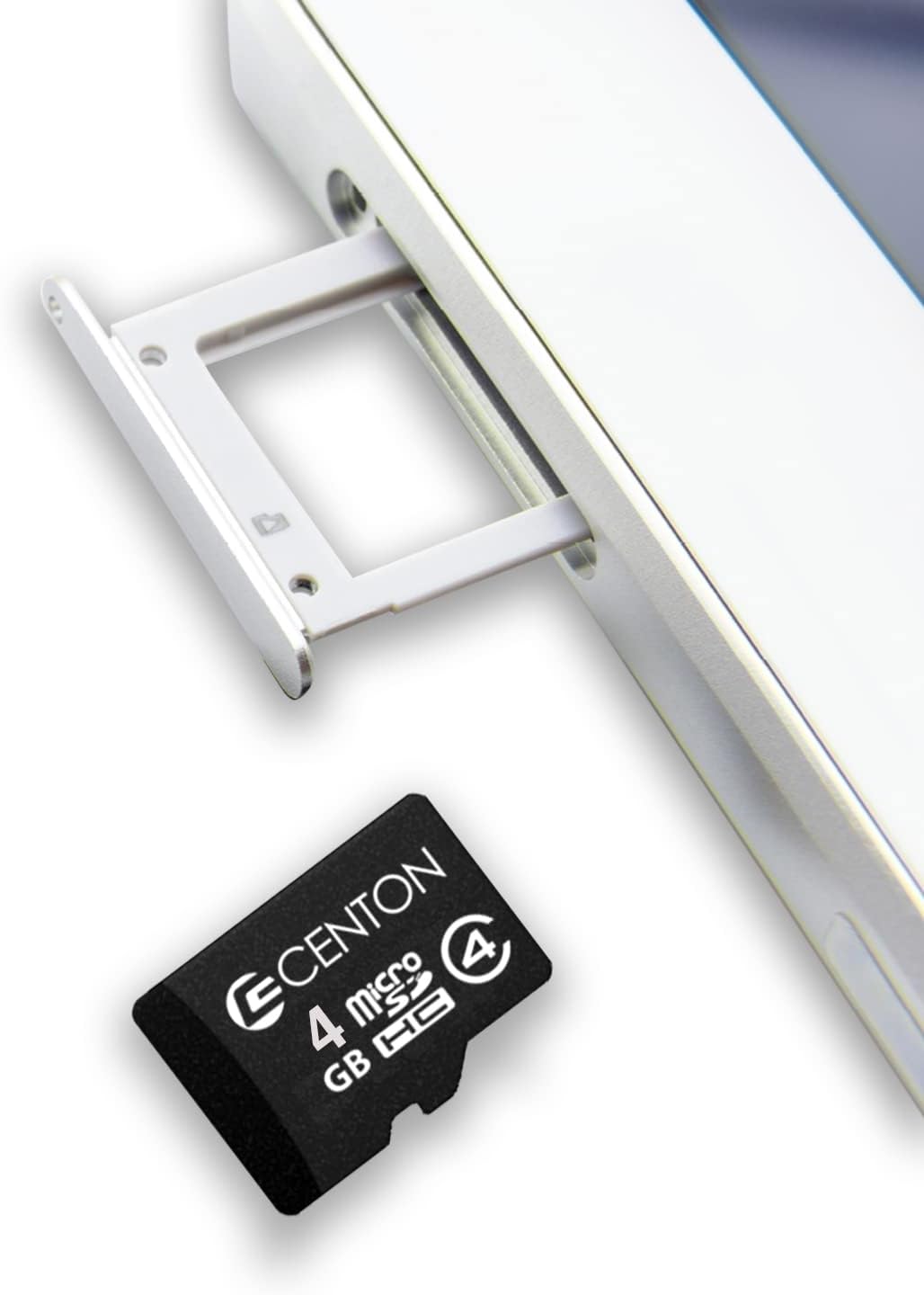 Centon 4 4GB 5, (S1-MSDHC4-4G5PK) MicroSD Class Flash Memory Card x