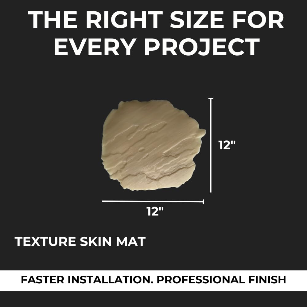 Bluestone Random Stone Concrete Stamps Set of 5 | Made in USA | 29" x 29" | Durable Rigid & Flexible Mats for Driveways, Walkways and Patios – SM 1901/S-5