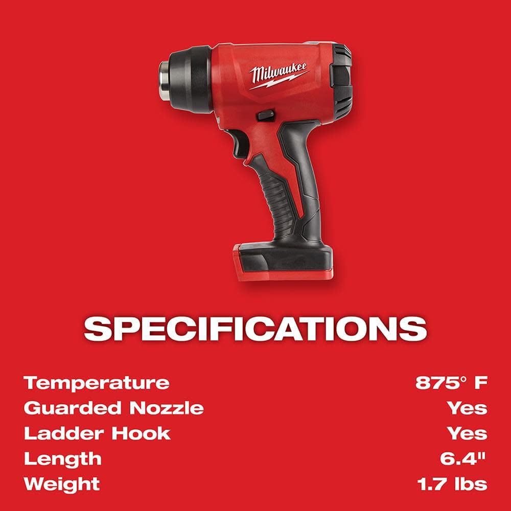 V For M18 Compact Heat Gun (Bare Tool) + TPT Premium cart storekid