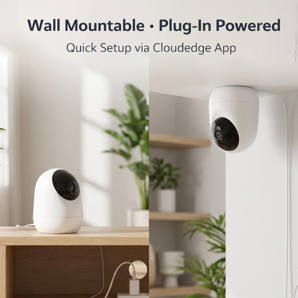 Rraycom 5G&2.4G WiFi,2K Security,360Pan 2-Way Indoor Camera Security Cameras for Home & Tilt, Dog/Pet Baby Camera