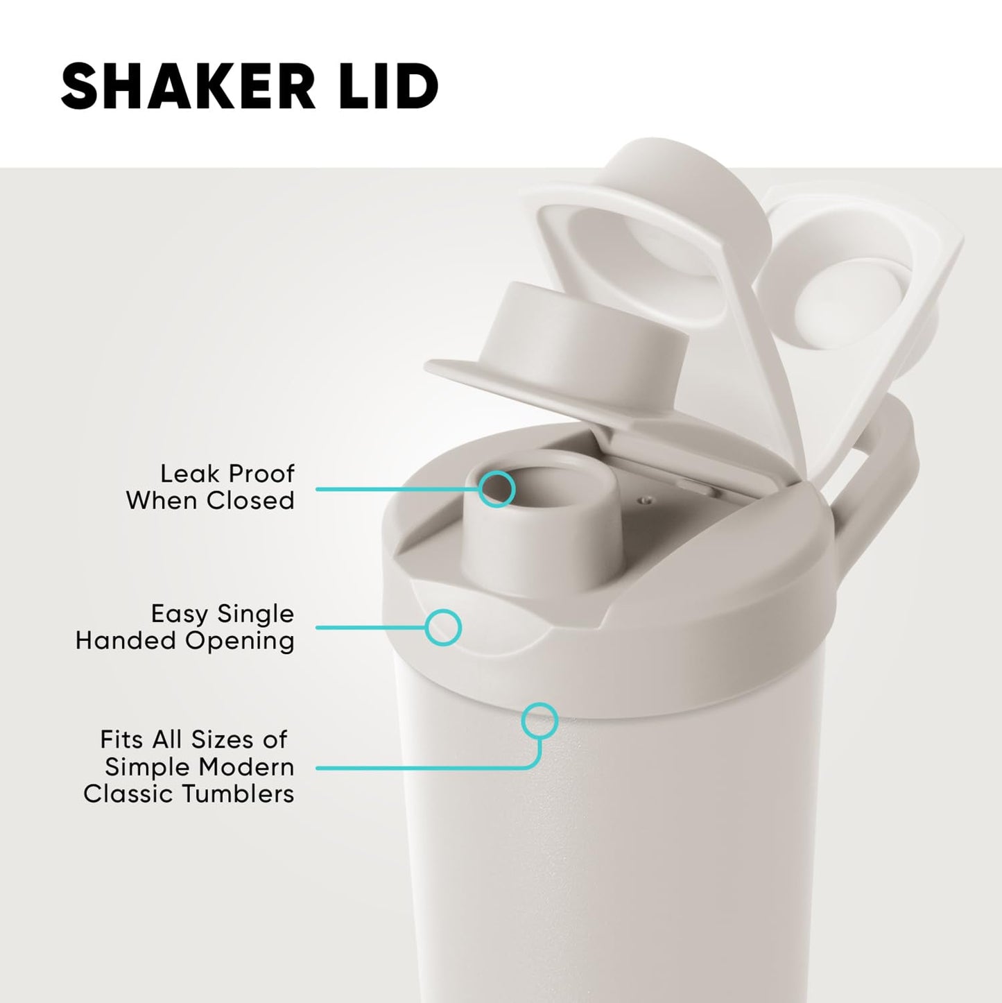 Simple Modern Stainless Steel Shaker Bottle with Ball 24oz | Metal Insulated Cup for Protein Mixes, Shakes and Pre Workout | Rally Collection | Chartreuse