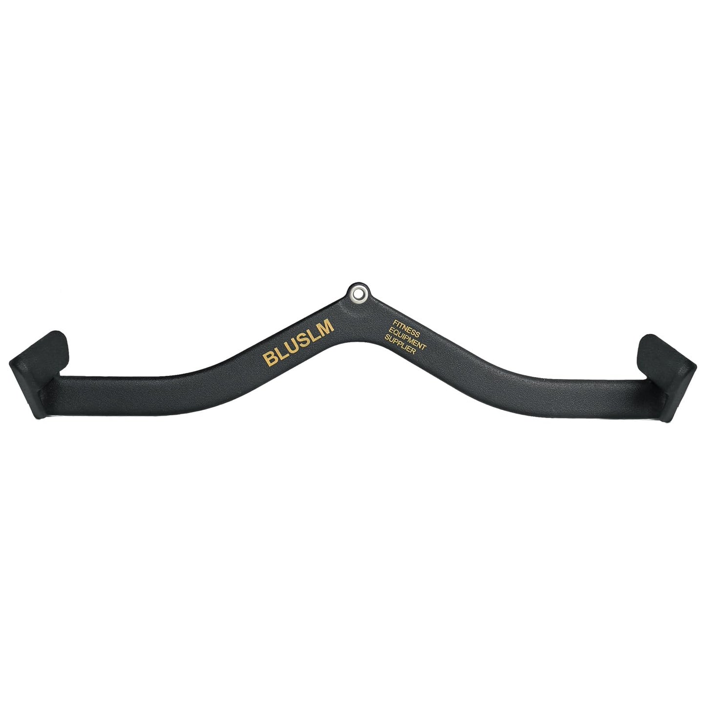 BLUSLM LAT Pull Down Bar for Cable Machine, LAT Pulldown Attachments T-bar V-bar Cable Attachment for Gym, Back Tricep Strength Training Handle