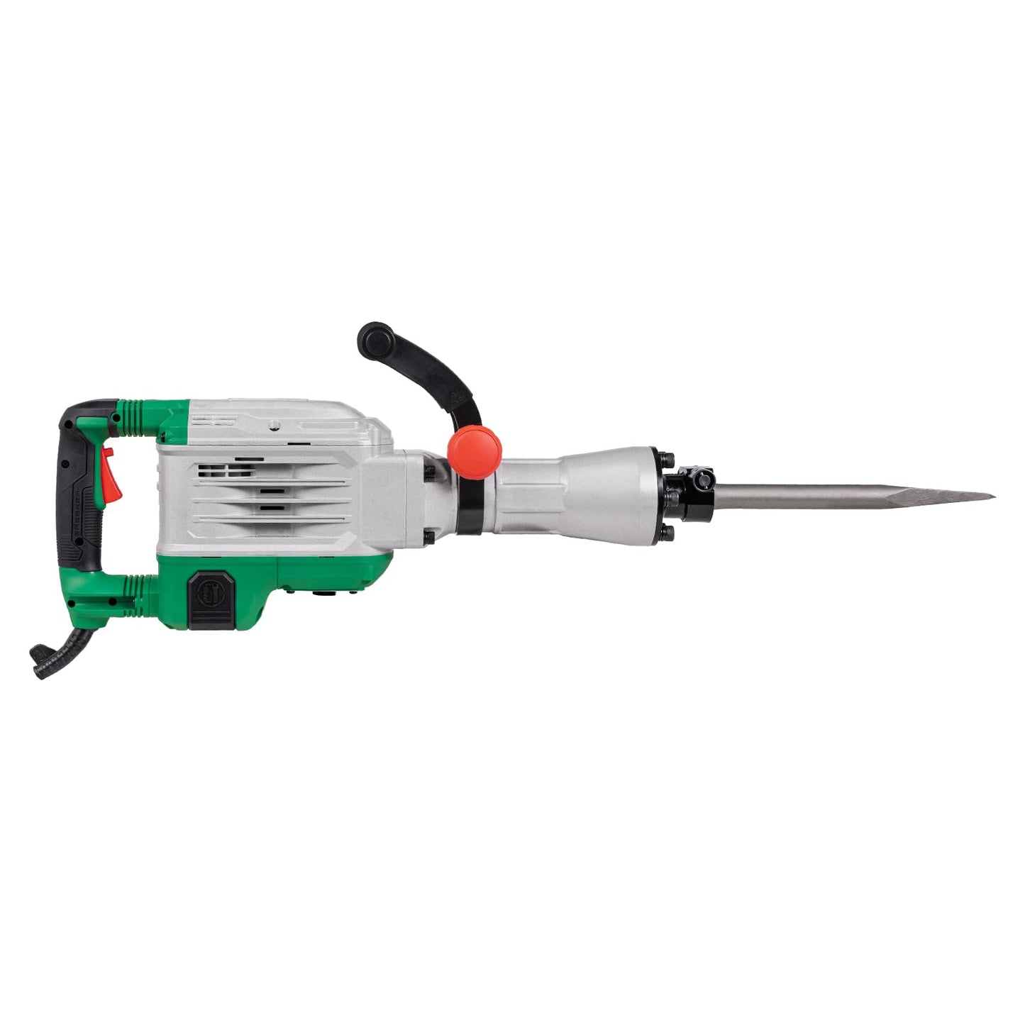 Deshuo 30 lb. Demolition Jack Hammer with 1-3/16" Hex Shank, 1700W 14-Amp Heavy Duty Corded Electric Concrete Demo Chipping Breaker with Carrying Case, Flat & Bull Point Chisel