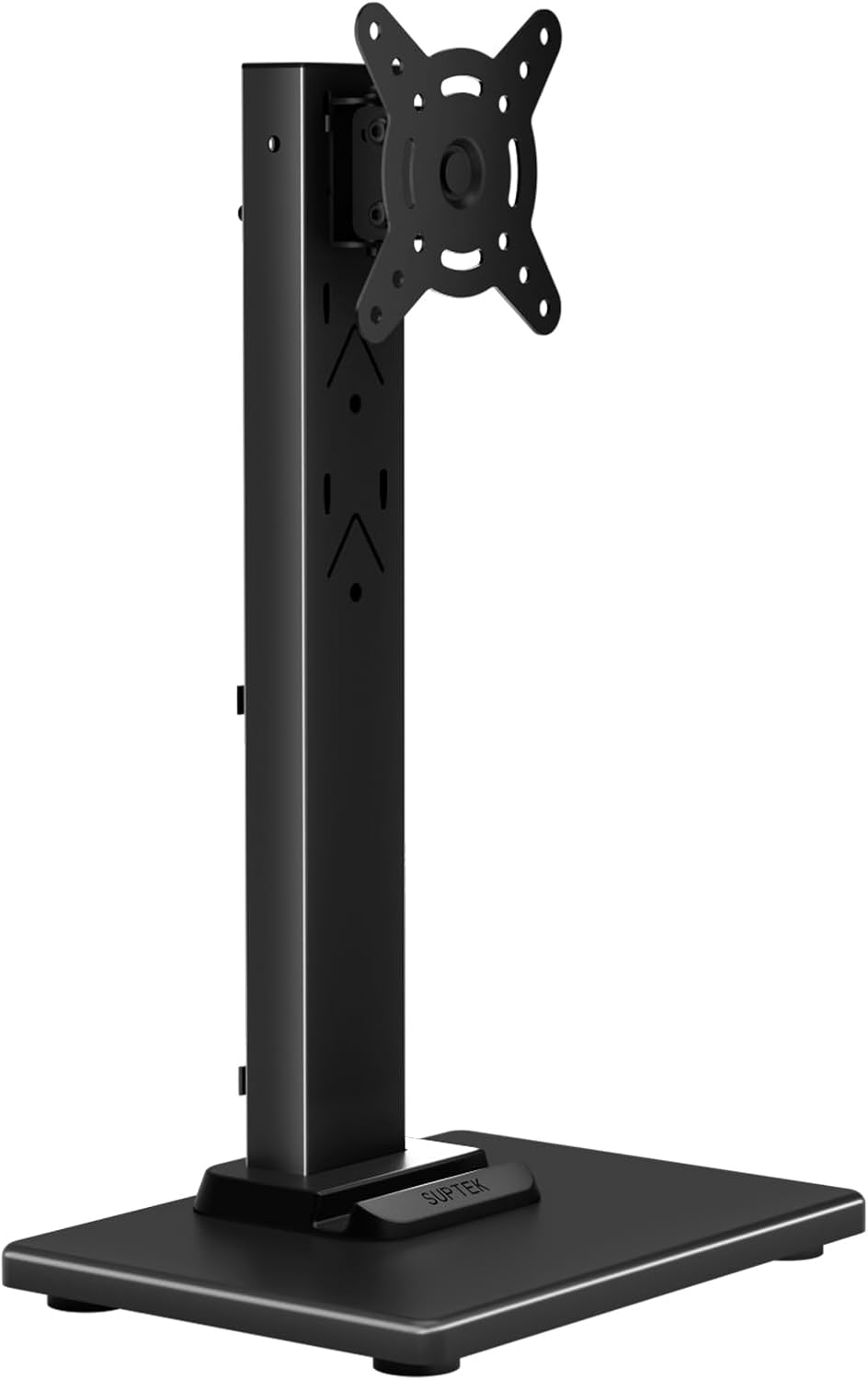suptek 13 Inch 43 Inch 50, 75, 100mm Single LCD Computer Monitor Free-Standing Desk Stand Mount Riser for to Screen
