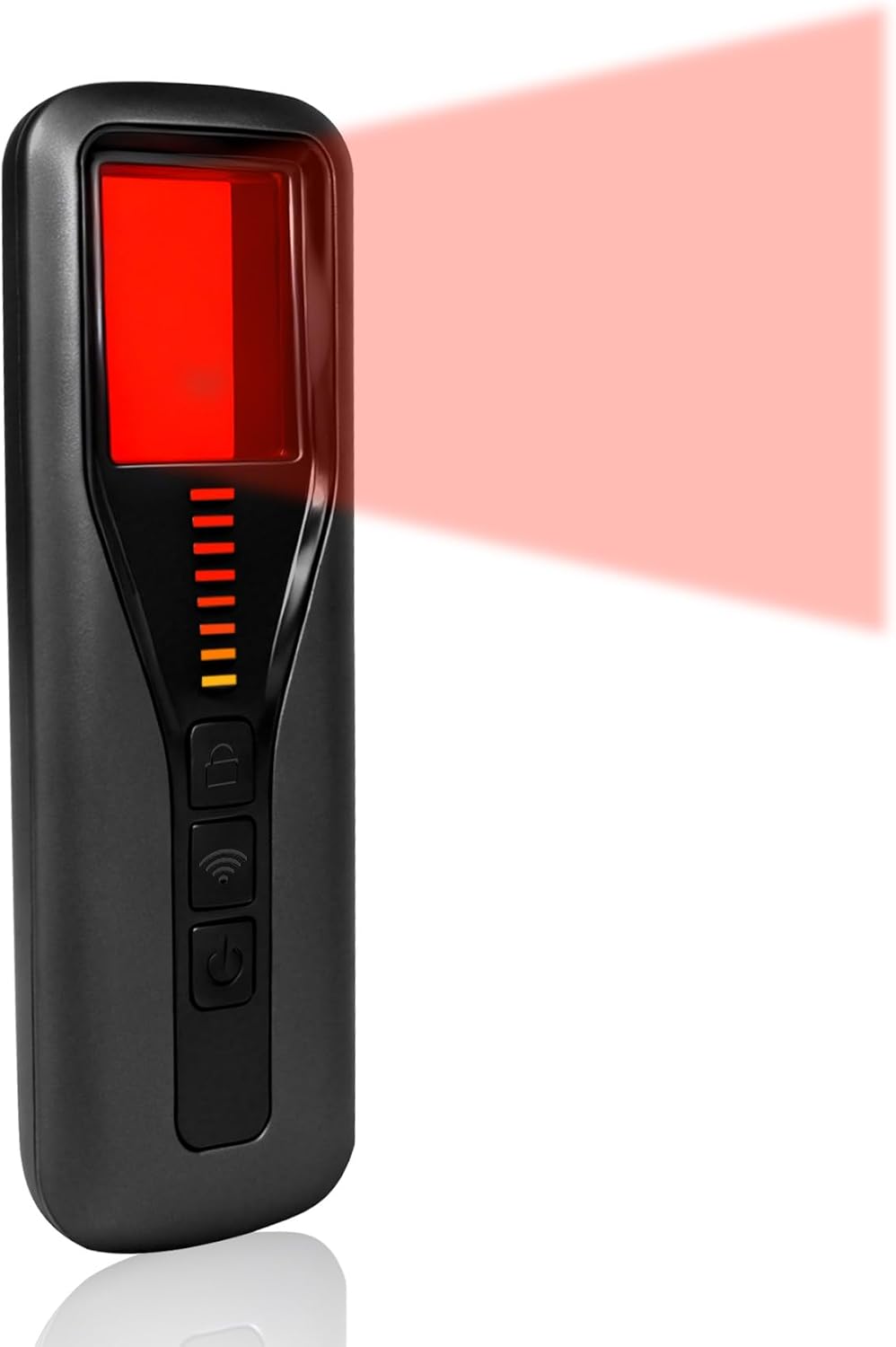 jjxeqo Scanner,5-Level Adjustment,6 Hidden Camera Detector,GPS Tracker Detector,Wireless Signal Sensitivity Detection