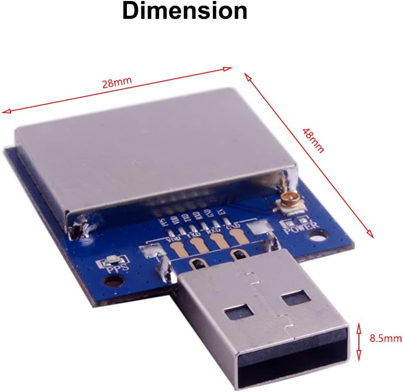 Stemedu VK-162 VK-172 USB GPS Module GLONASS Beidou GPS Dongle Built-in Ceramic Antenna, Better Than