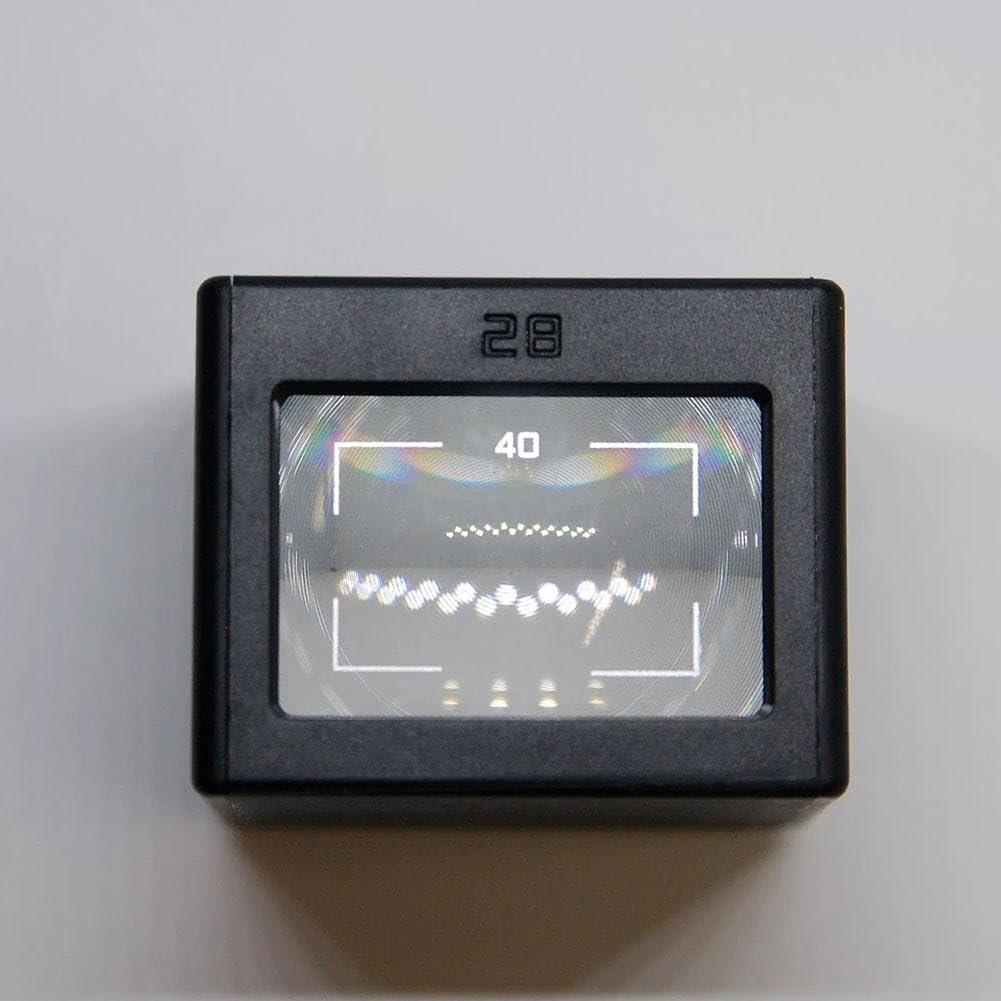 Generic 28mm 35/50 40 (40 Optical Waist Level Viewfinder for Camera Hot Shoe Adjustable Shoe Foot Position, or Frame