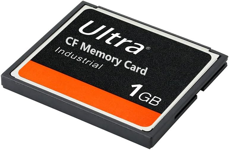 LILIWELL 1GB 1GB (2 Pack) Ultra CF Memory Card Industrial CF Card for SLR Camera Card Designed for Photographers