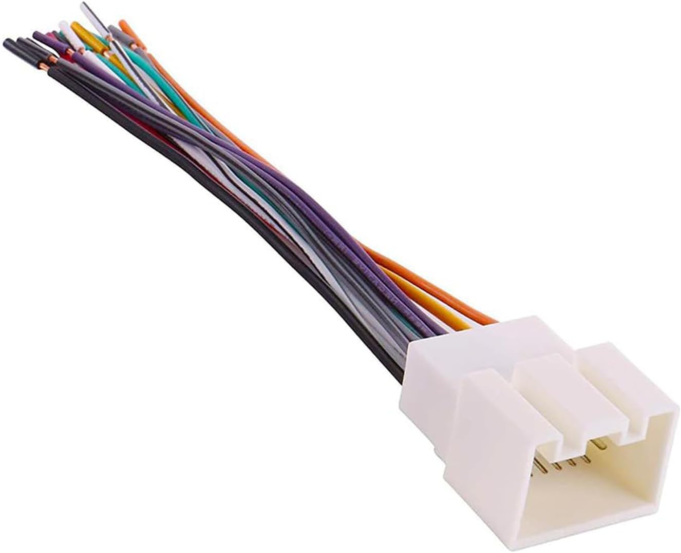YYTQP 1999-2006 F150/F250 1998-2005 Car Radio Wiring Harness Connector Fit for Ford Ranger Explorer Escape, Lincoln