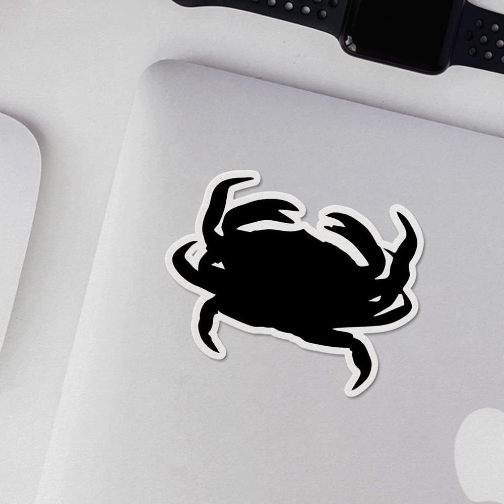 2 ANDVER3e54901BL110322 Decal Stickers Of Crab Premium Indoor (No Waterproof) Vinyl Decal Stickers For Laptop Phone