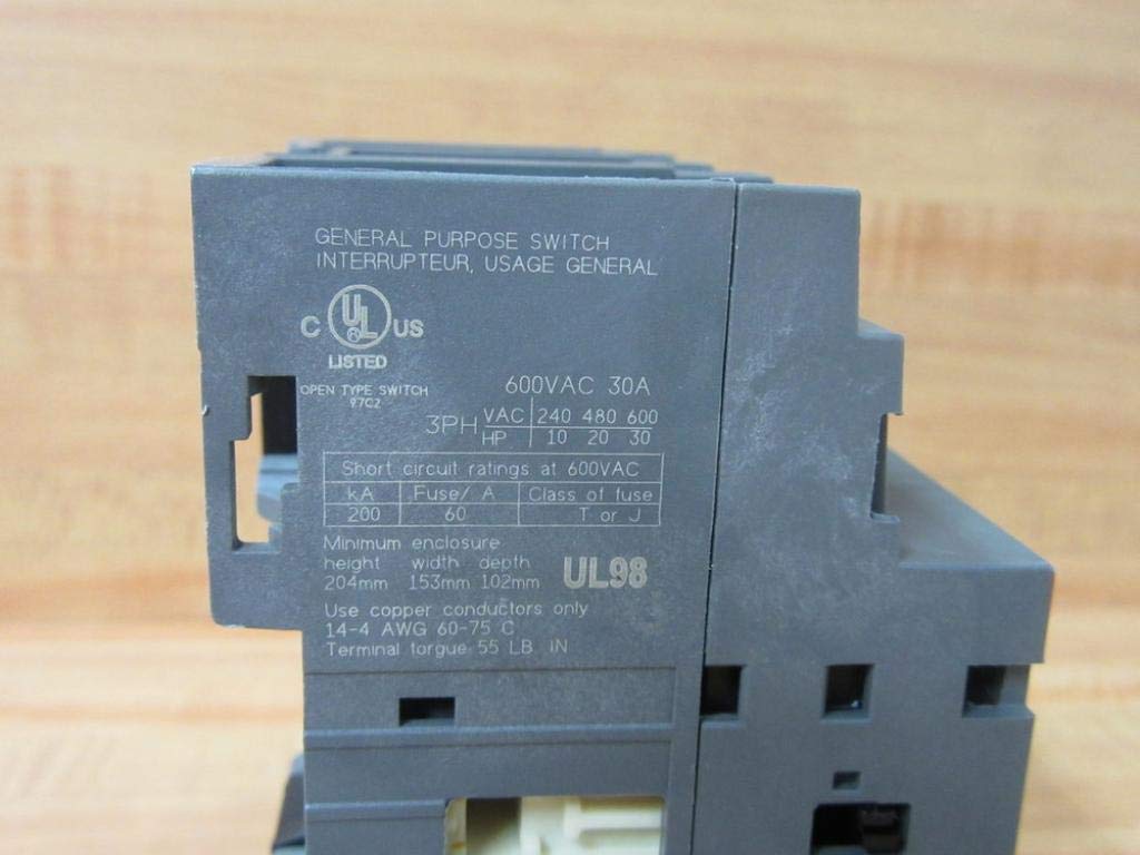 ABB ot30f3 sez ul 3p 30a