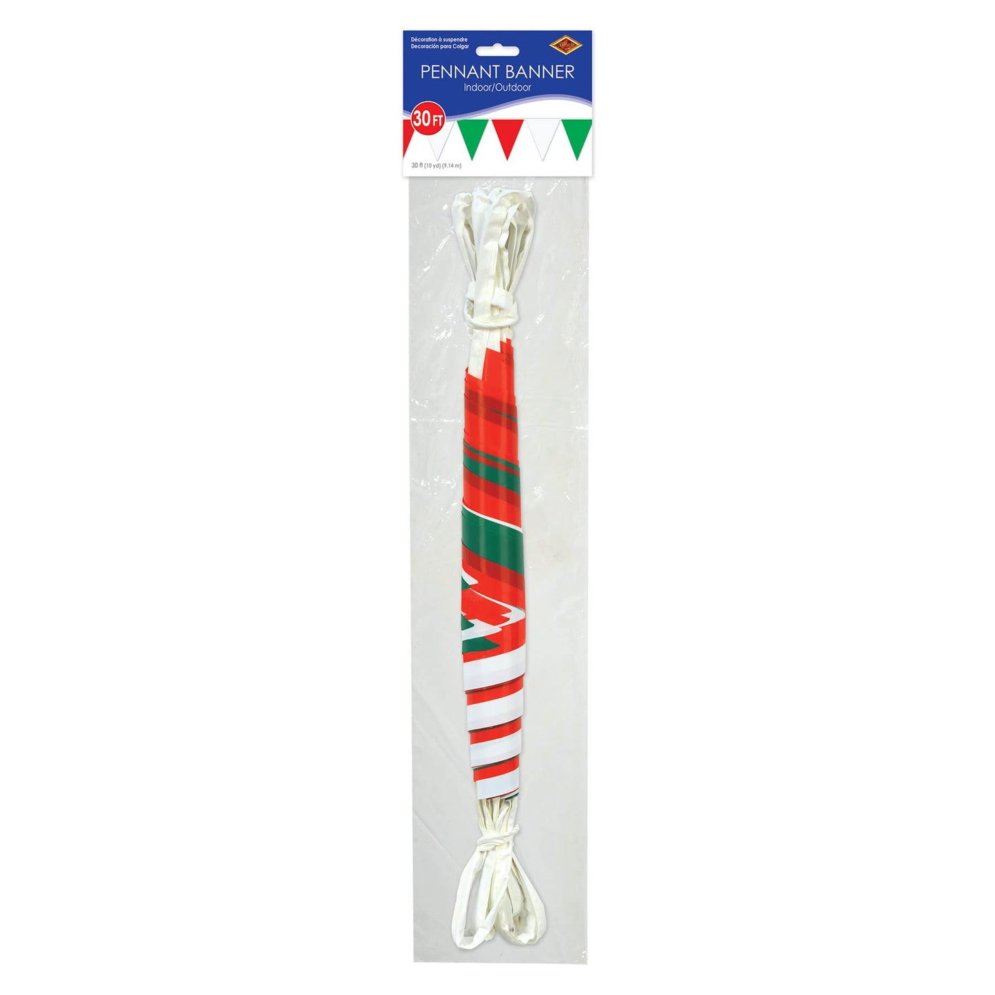 Outdoor Pennant Banner, 17 by 30-Feet (Pack of 4)