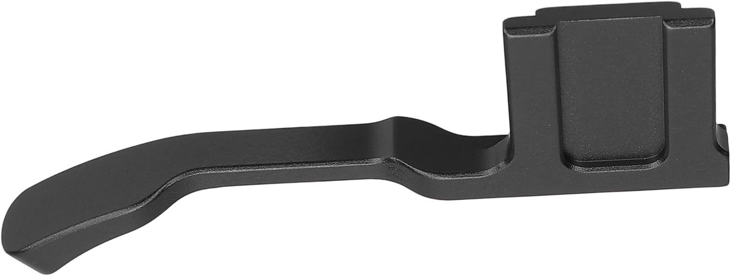 RASTKY GFX-50R Camera Thumb Up Grip Aluminum Alloy Metal Support with Hot Shoe Cover for Mirrorless Camera (Black)