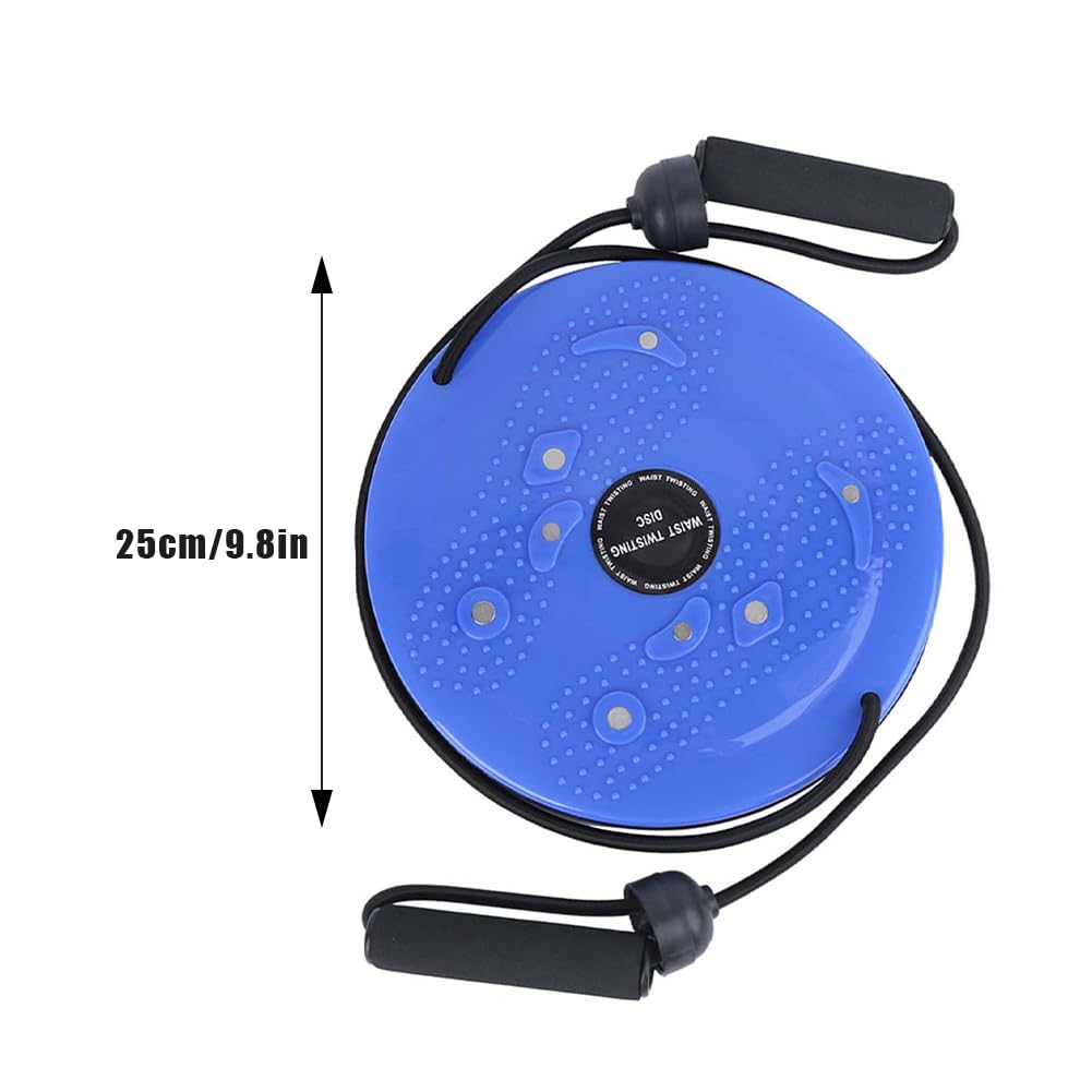 Twisting Waist Disc, Waist Sculptor Twister Board Core Twister Board Body Shaping Aerobic Exercise Fitness Machine Rotating Female Trainer Twist with Pull Rope for Home Office Slimming Foot Massage