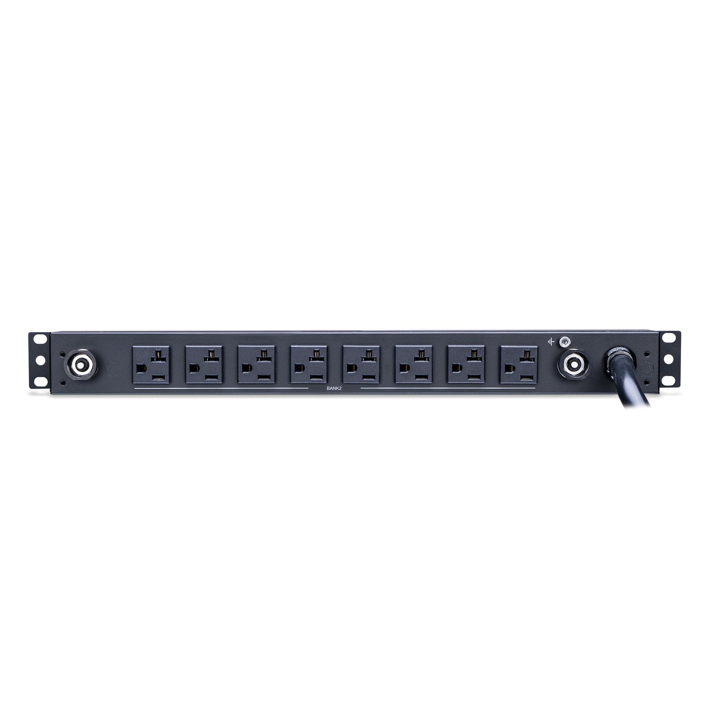 CyberPower PDU30BT8F8R Basic PDU, 100 – 125V/30A (Derated to 24A), 16 Outlets, 12 Foot Power Cord, 1U Rackmount