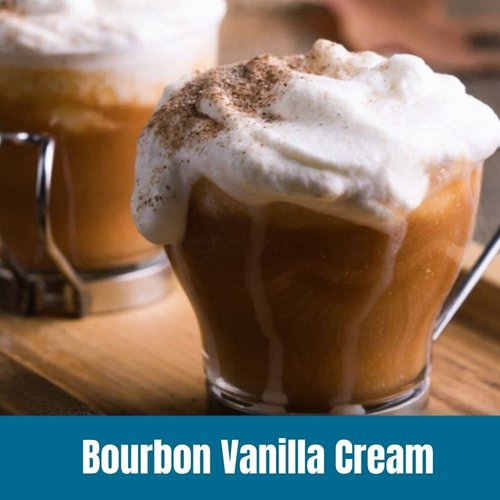 Door County Coffee Bourbon Vanilla Cream Whole Bean - 10 oz Bag | Medium Roast 100% Specialty Arabica