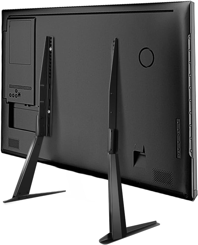 KKTONER 27-65 inch 800x400mm 88lbs Universal TV Stand Base TV for Flat Screen TV Metal Stand Legs Adjustable Table Top